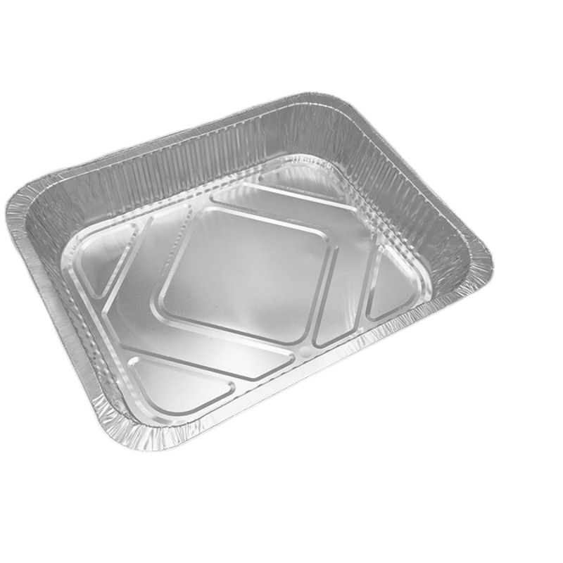 3000ml Half Size Tin Foil Steam Table Deep Pans Great For Cooking Heating Storing Prepping Food