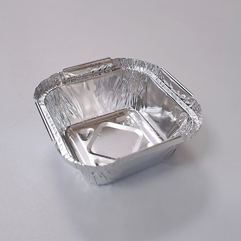 Mini baking aluminum foil tableware pudding square bowl cake mold egg tart stand.