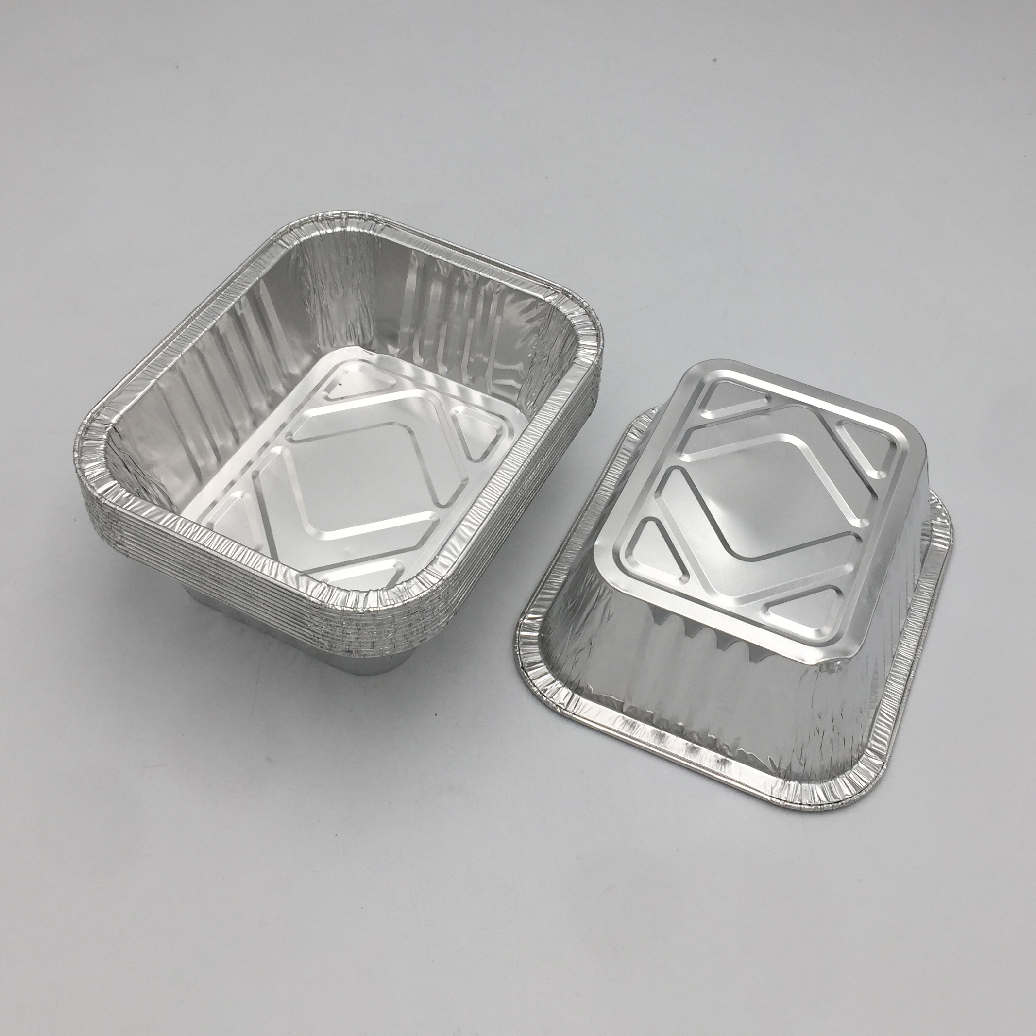 450ml Disposable Aluminum Foil Cooking takeaway baking containers