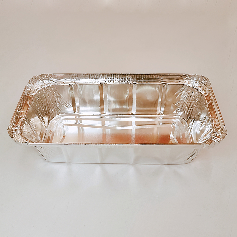 Aluminum Foil BBQ Baking Tray Take Out Tableware