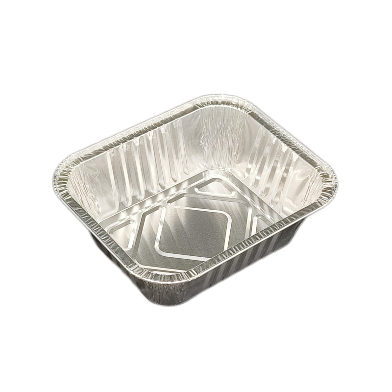 500ml Rectangular Aluminum Foil Food Tray