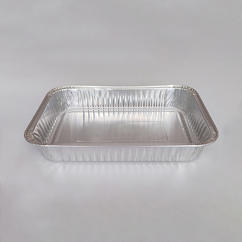 800ml Medium Rectangle Aluminum Foil Baking Tray