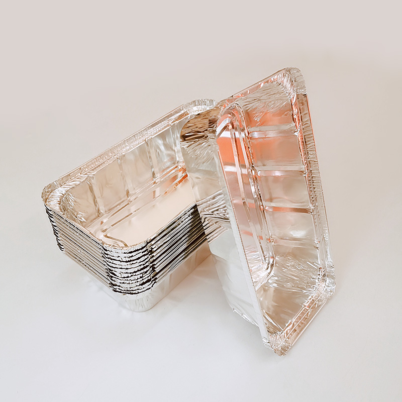 Aluminum Foil BBQ Baking Tray Take Out Tableware