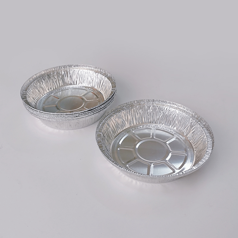 7 Inch Multipurpose Disposable Aluminum Foil Tray Eco Friendly