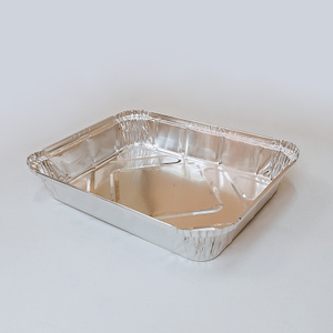 Rectangular large aluminum foil tableware home-made food restaurant barbecue baking service tray